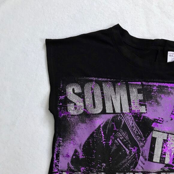 Total Girl NWT Black Graphic Shirt Girls L (10/12) - Picture 5 of 10